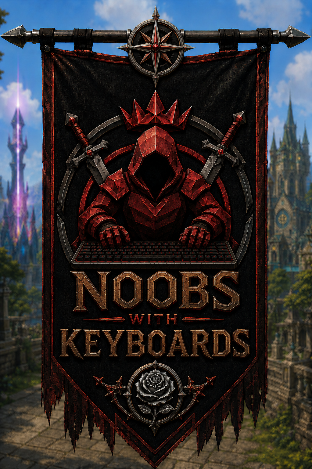 Noobs With Keyboards clan banner